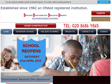 Tablet Screenshot of csep.org.uk